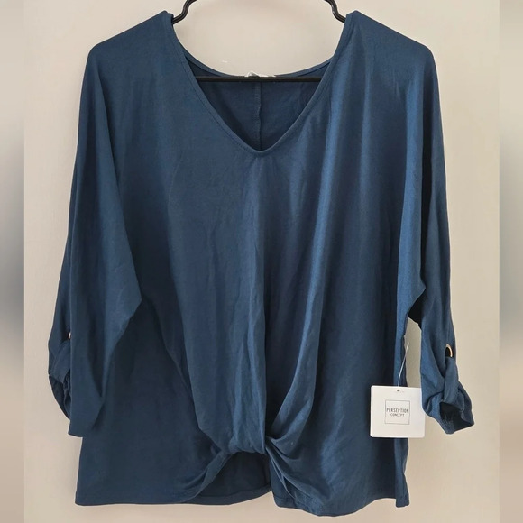 Perception Concepts top blouse Size S NWT - Picture 1 of 5